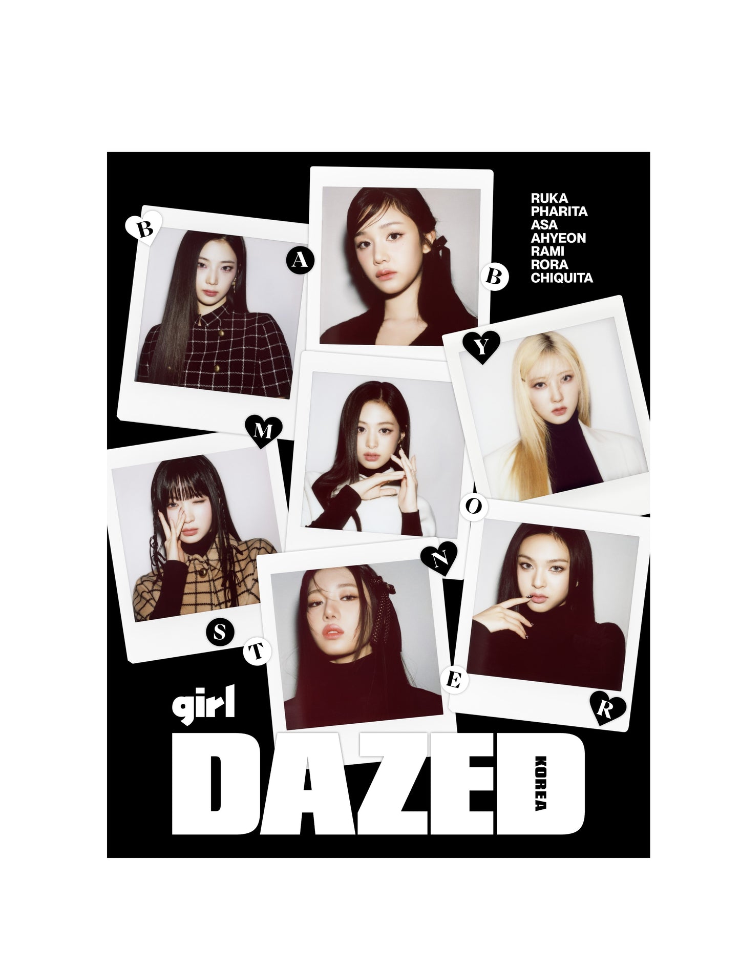 DAZED&CONFUSED GIRL EDITION | 2024 OCT. | BABYMONSTER COVER