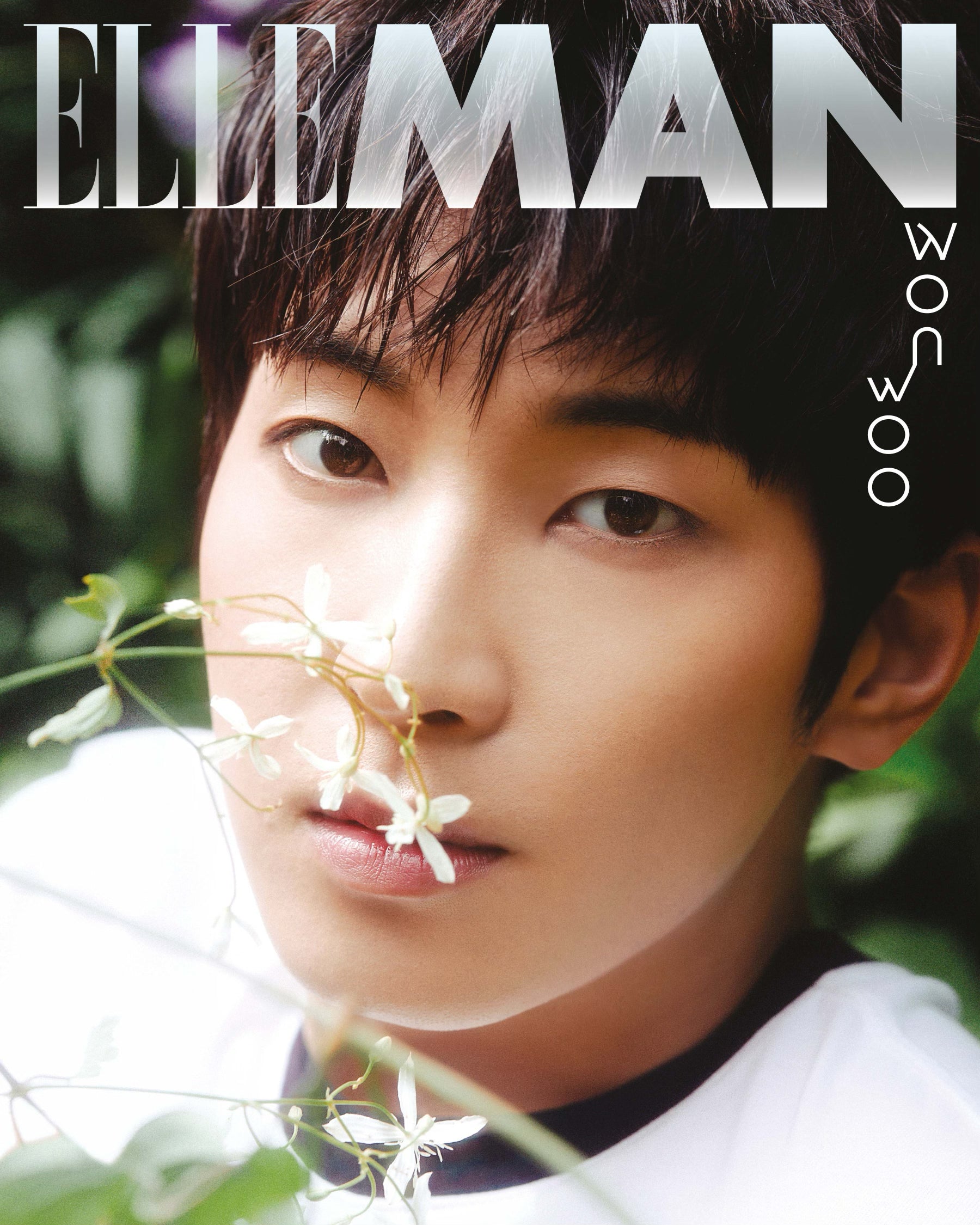 ELLE MEN | 2023 AUG. | SEVENTEEN WONWOO BOOK-IN-BOOK COVER (BOOK-IN-BOOK  ONLY)