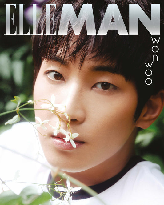 ELLE MEN | 2023 AUG. | SEVENTEEN WONWOO BOOK-IN-BOOK COVER (BOOK-IN-BOOK ONLY)