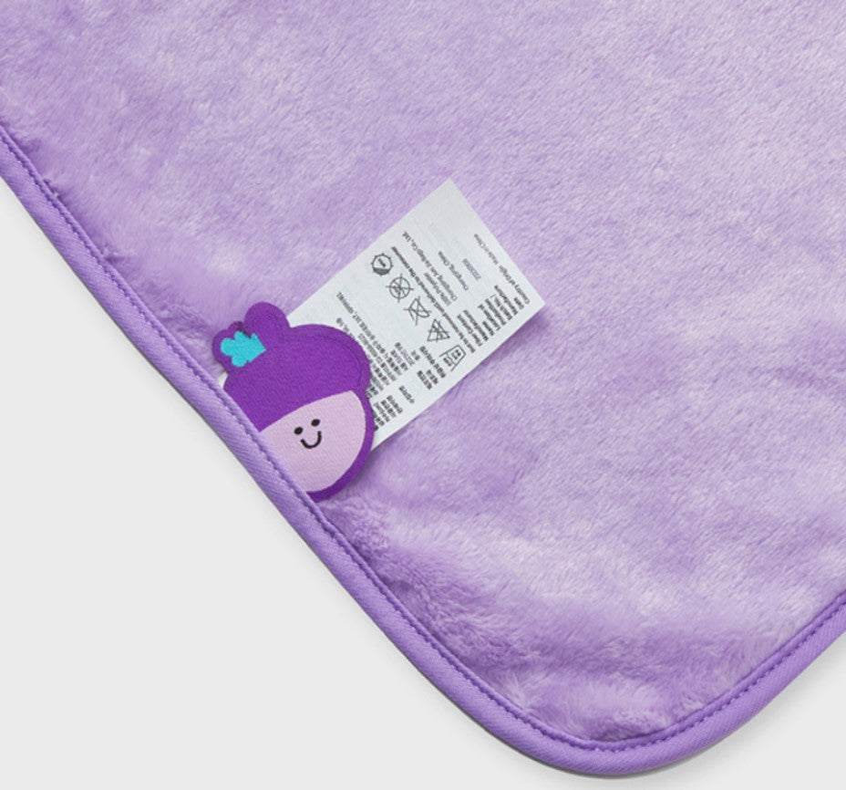 Bt21 fleece blanket hot sale