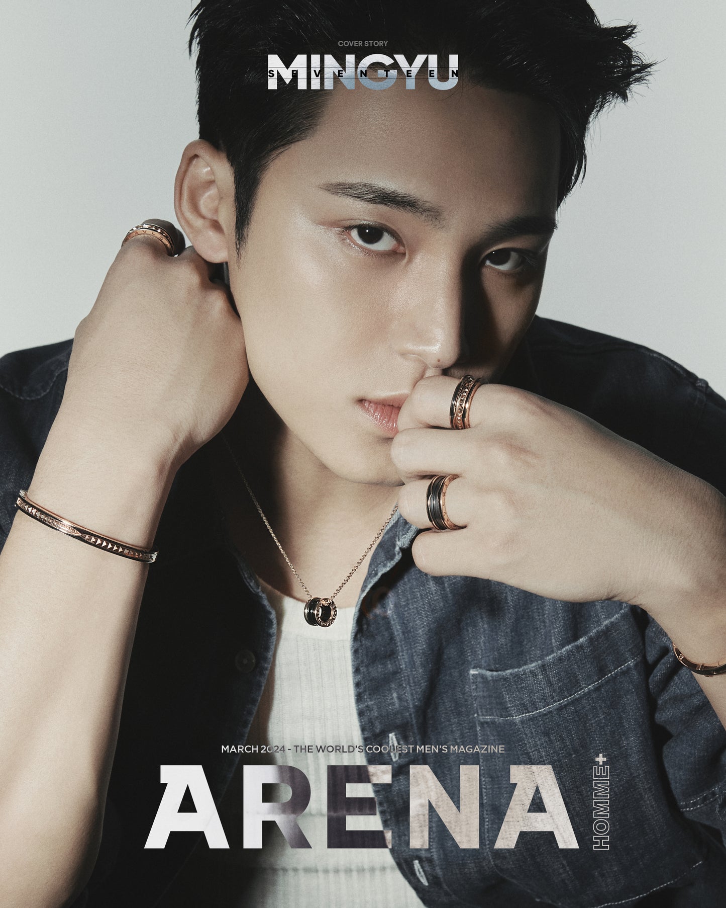 ARENA HOMME+| 2024 MAR. | SEVENTEEN MINGYU COVER