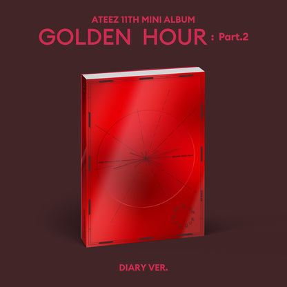 ATEEZ | 11TH MINI ALBUM | GOLDEN HOUR : Part.2 (Standard ver.)