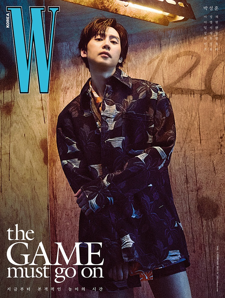 W | 2025 FEB. | LEE JUNGJAE & LEE BYUNGHUN & YIM SIWAN & KANG HANEUL & LEE JINUK & PARK SUNGHOON & PARK GYUYOUNG & JO YURI COVER