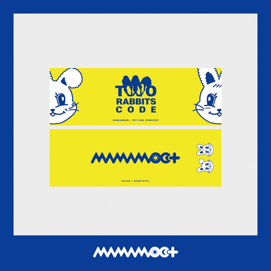 MAMAMOO+ | 1ST FAN CONCERT | TWO RABBITS CODE OFFICIAL MERCHANDISE - SLOGAN