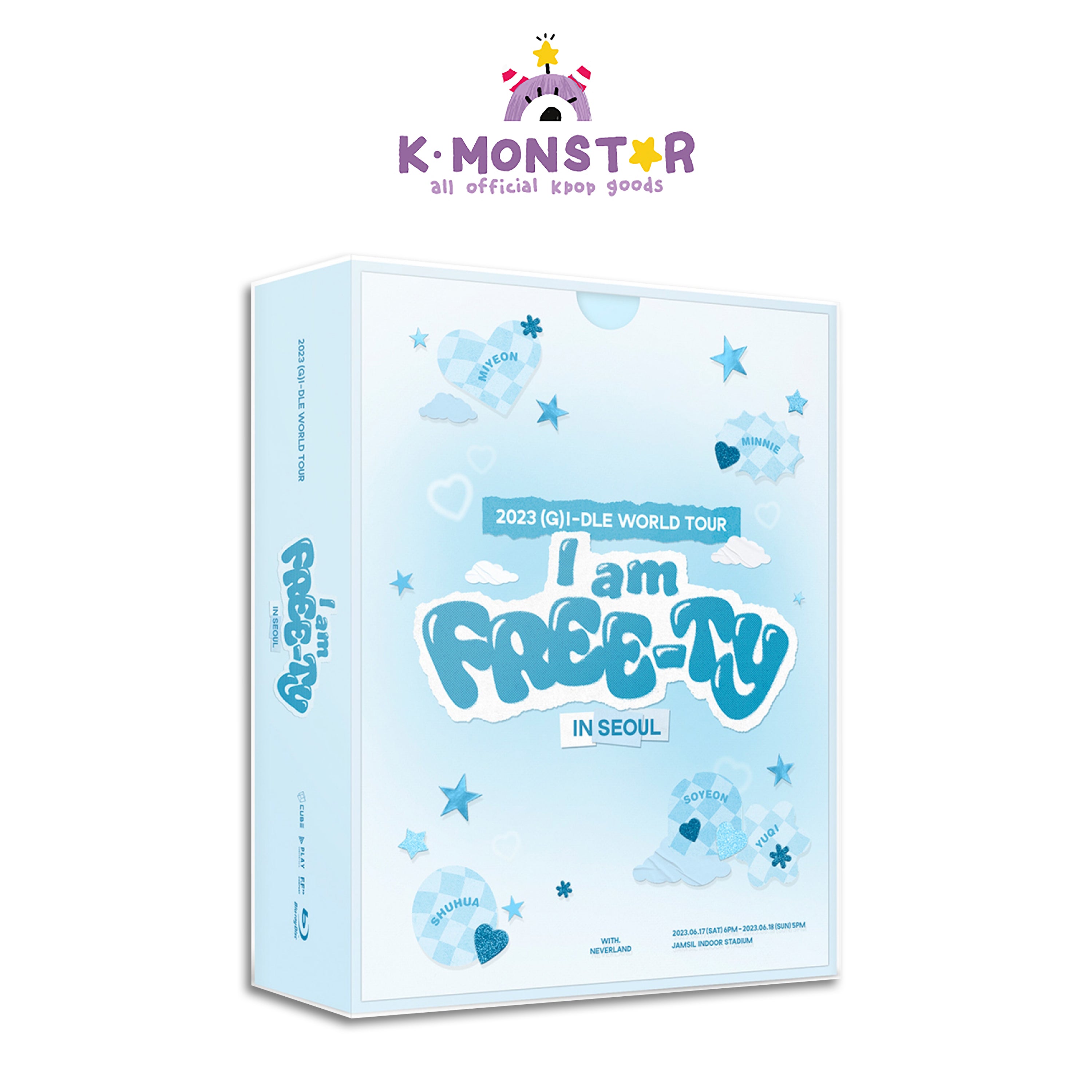 (G)I-DLE - 2023 WORLD TOUR | [I Am FREE-TY] IN SEOUL Blu-ray | K-MONSTAR