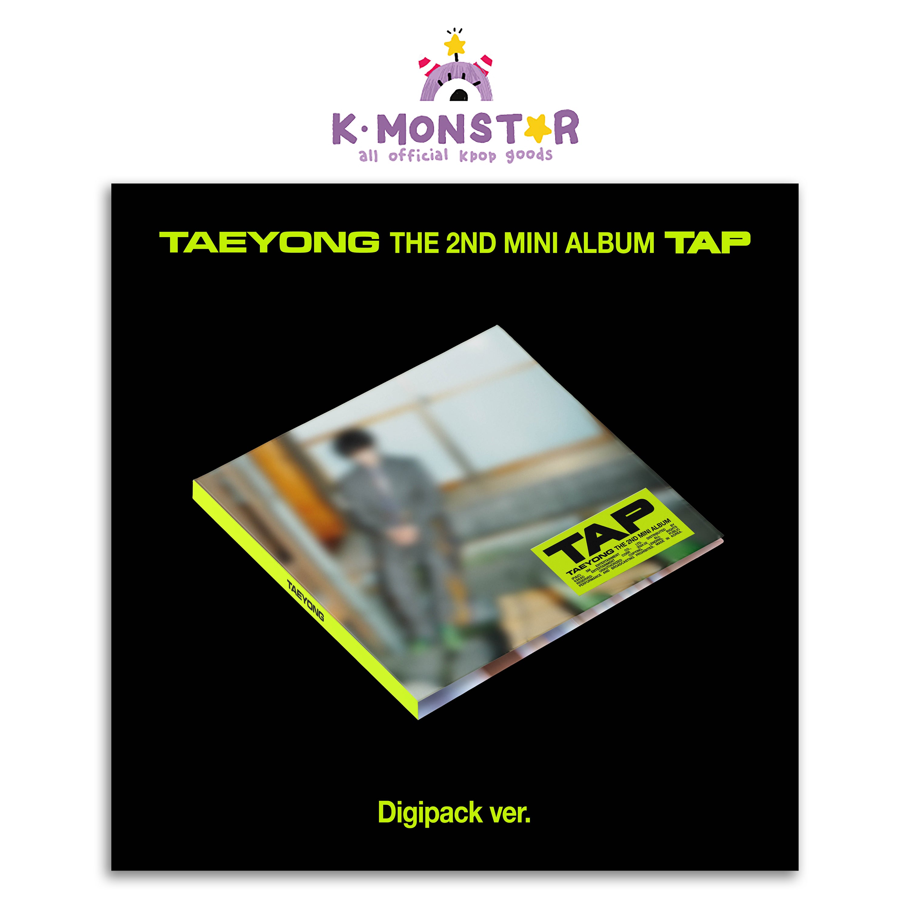 NCT TAEYONG TAP Digipack Ver. K MONSTAR