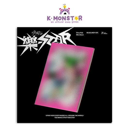Stray Kids | 8th MINI ALBUM | 樂-STAR (HEADLINER VER.)