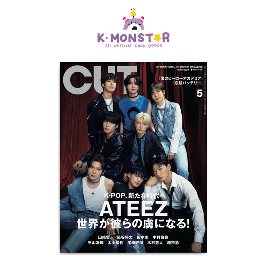 CUT JAPAN | 2024 MAY. | ATEEZ COVER