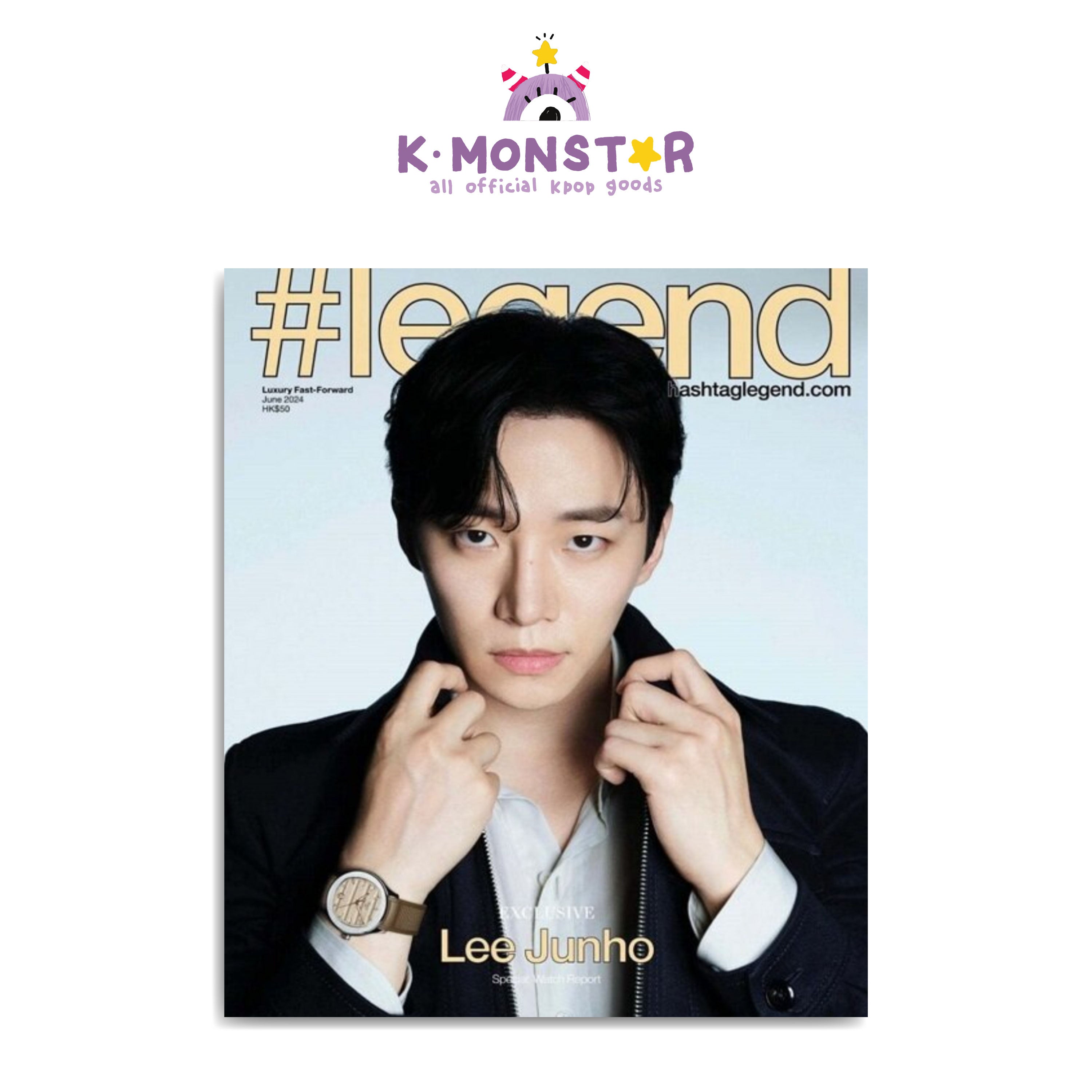 legenda HongKong 2024. JUN LEE JUN HO COVER | K-MONSTAR