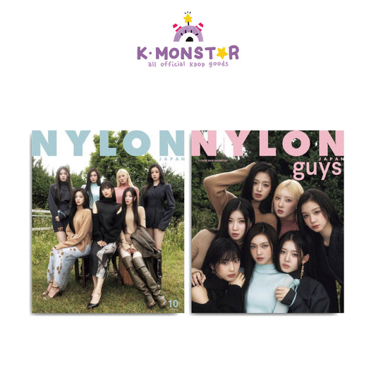 NYLON JAPAN guys | 2024 OCT. | BABYMONSTER COVER (FRONT&BACK)