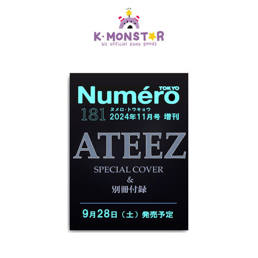 Numero TOKYO | 2024 NOV. | ATEEZ COVER