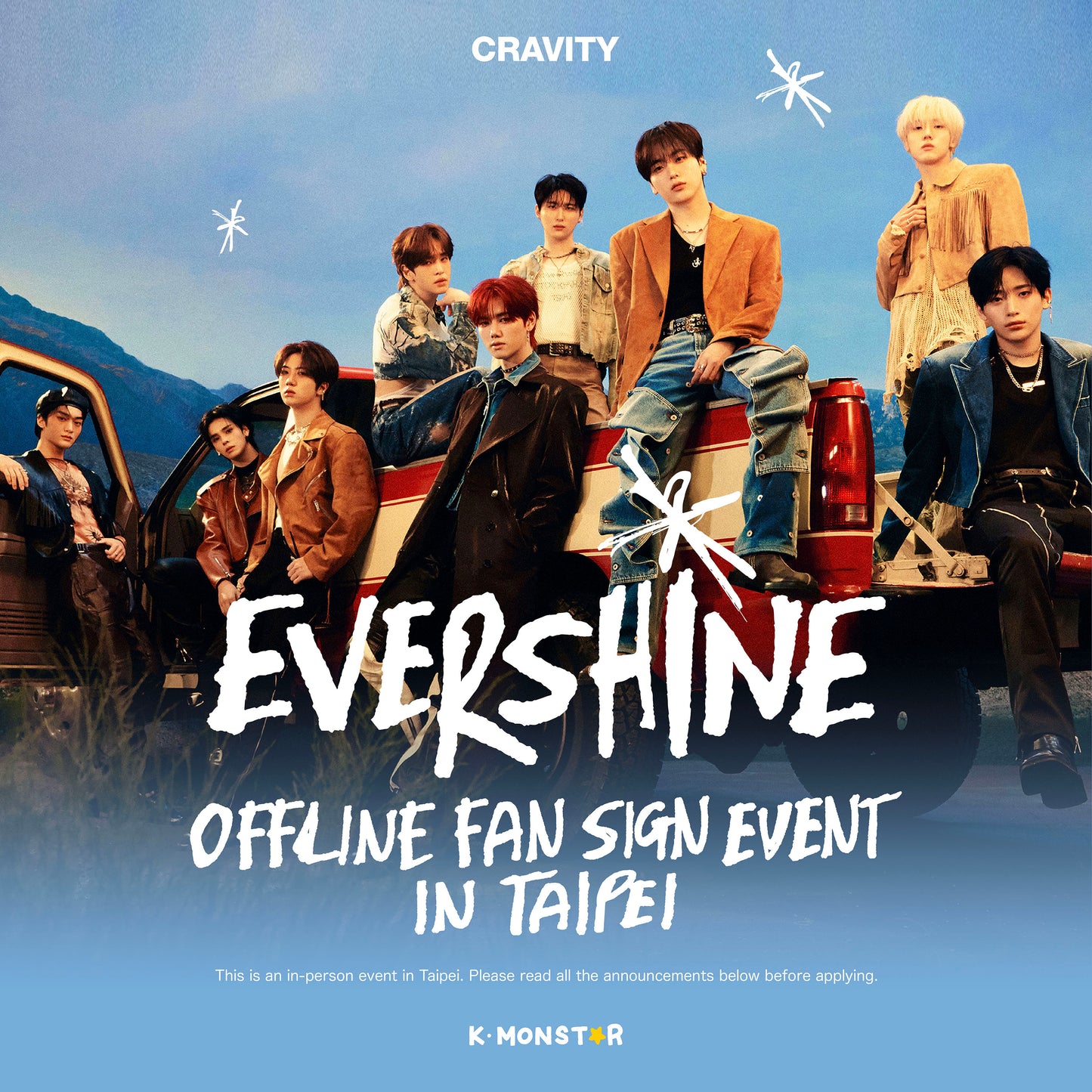 CRAVITY | EVERSHINE [OFFLINE FAN SIGN EVENT - TAIPEI]