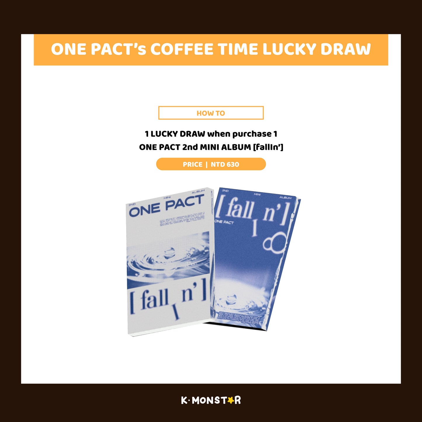 ONE PACT | fallIn’ [LUCKYDRAW EVENT in TAIPEI]