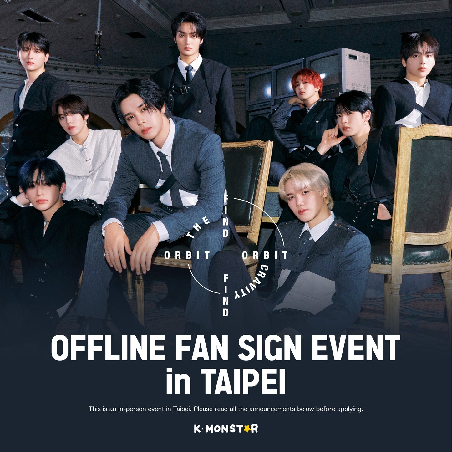 [250102] CRAVITY | FIND THE ORBIT [OFFLINE FAN SIGN EVENT - TAIPEI]