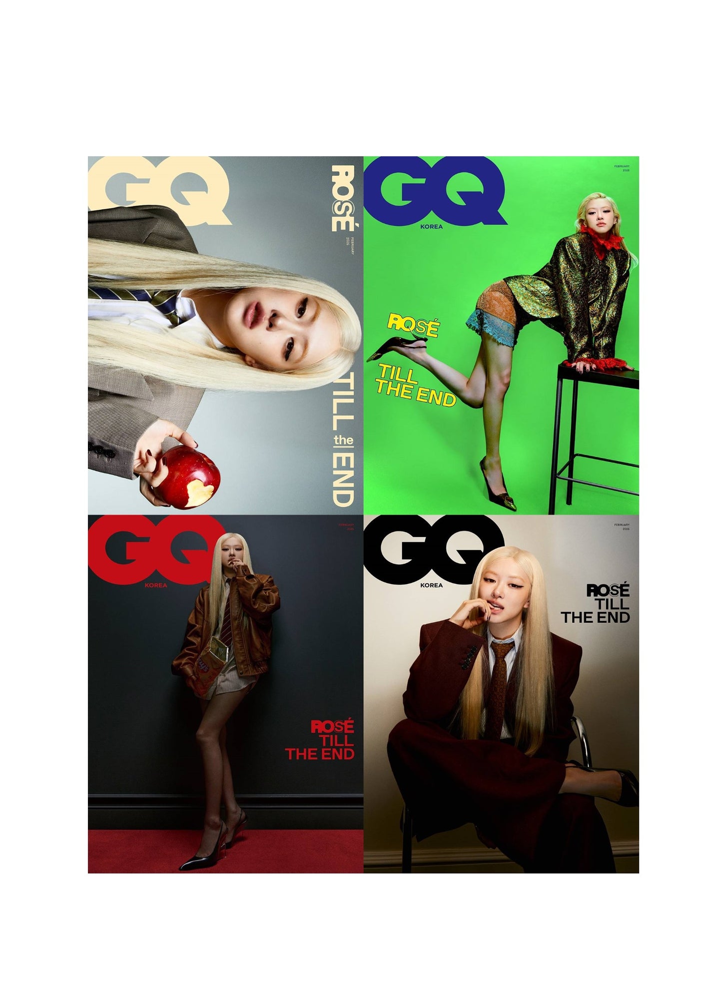 GQ | 2025 FEB. | BLACKPINK ROSE COVER