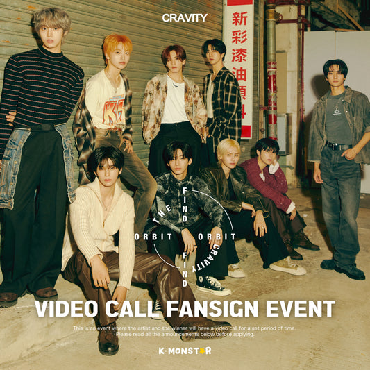 [250224] CRAVITY | FIND THE ORBIT [VIDEO CALL FAN SIGN EVENT]