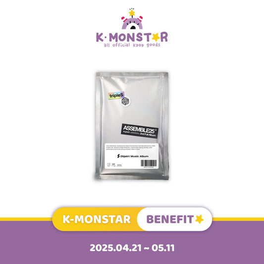 [K-MONSTAR POB] tripleS | 2nd Full Album | ASSEMBLE25 (Objekt Music Album)
