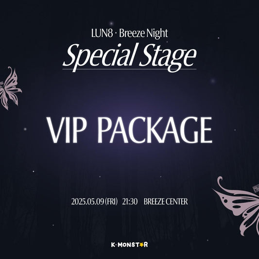 [250509] LUN8 | Butterfly [Breeze Night Special Stage VIP PACKAGE]