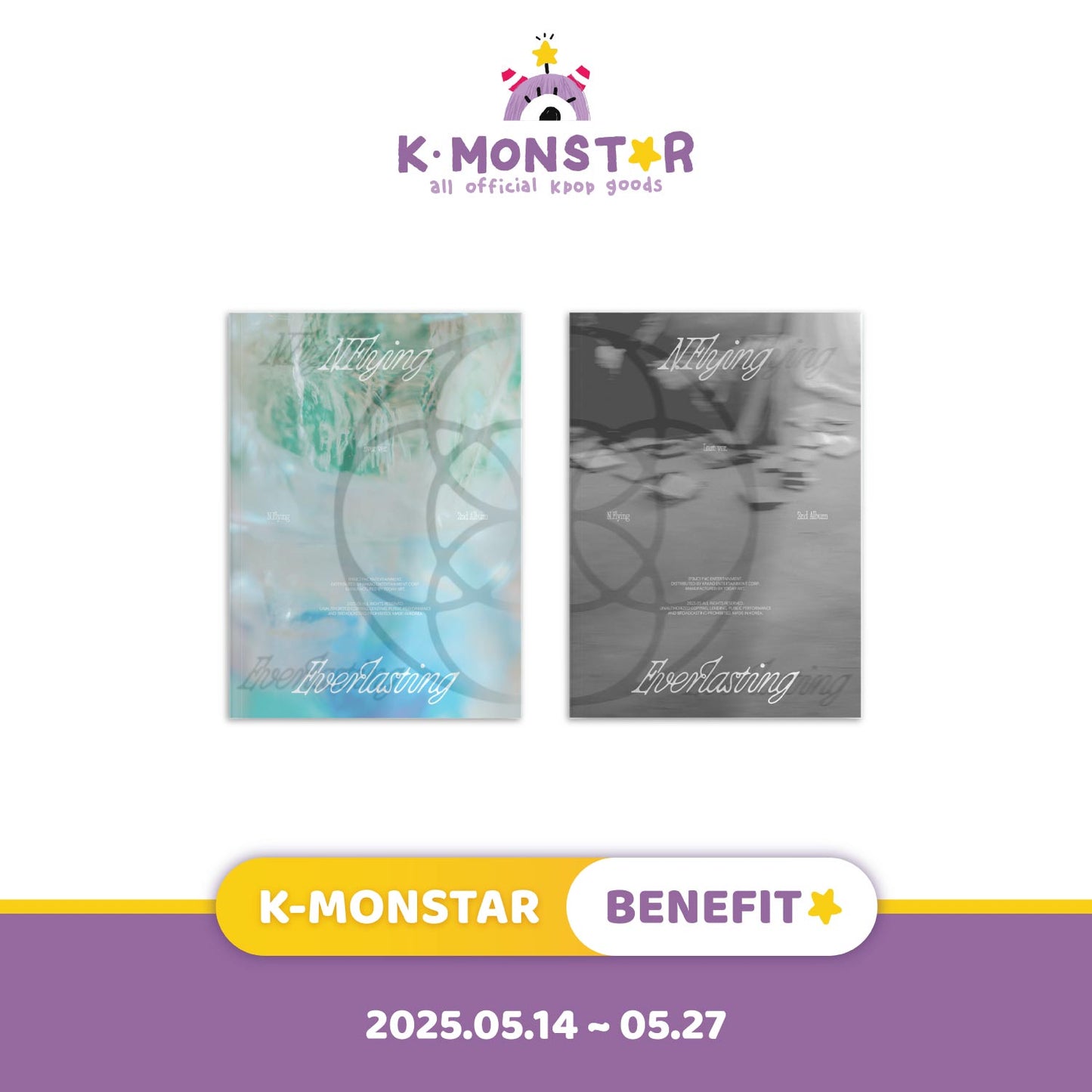 [K-MONSTAR POB] N.Flying | 2nd Album | Everlasting