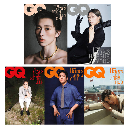 GQ | 2025 JUN. | JEON MINCHUL&YANG HAEGUE&LEE SUNGJIN&ANH SUNGJAE&LEE JUNGHOO COVER