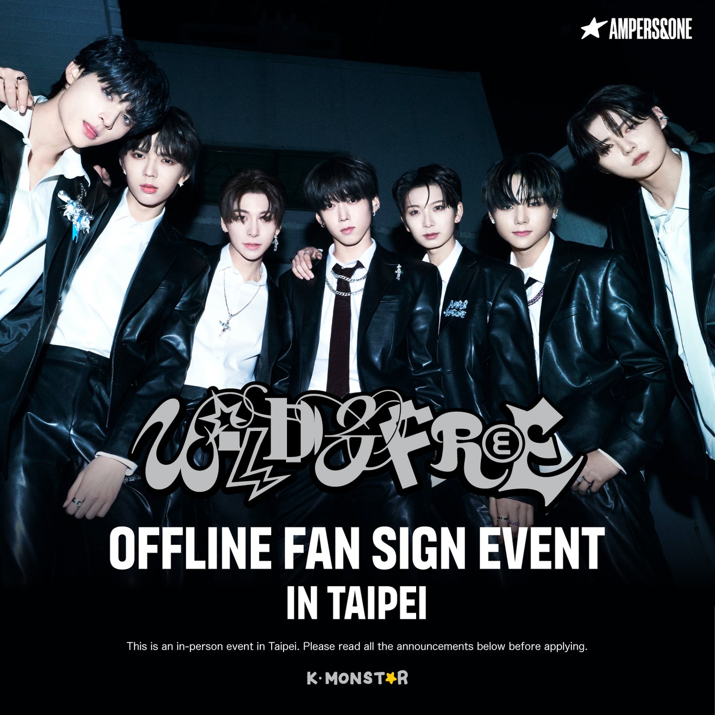 [250622] AMPERS&ONE | WILD & FREE [OFFLINE FAN SIGN EVENT - TAIPEI]