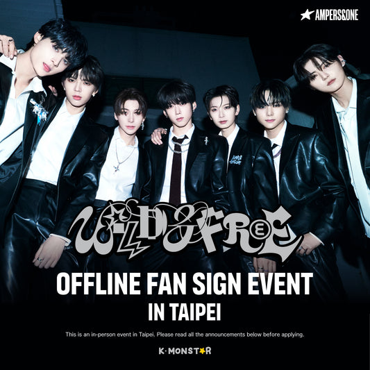 [250622] AMPERS&ONE | WILD & FREE [OFFLINE FAN SIGN EVENT - TAIPEI]