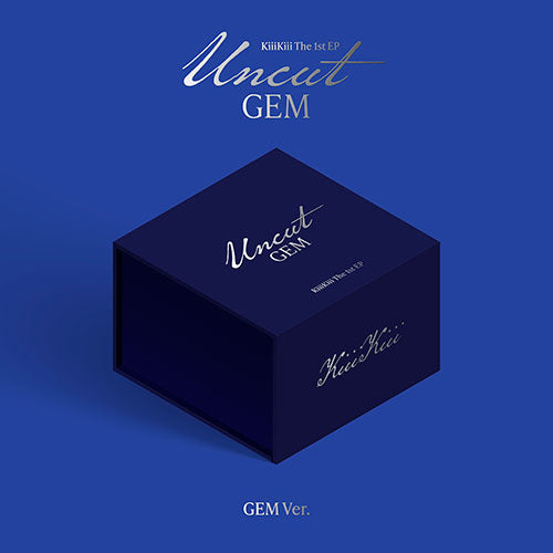 KiiiKiii | The 1st EP ALBUM | UNCUT GEM (GEM ver.)(Limited ver.)