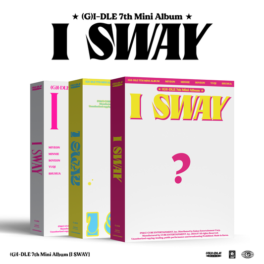(G)I-DLE | 7TH MINI ALBUM |  I SWAY (Standard Ver.)