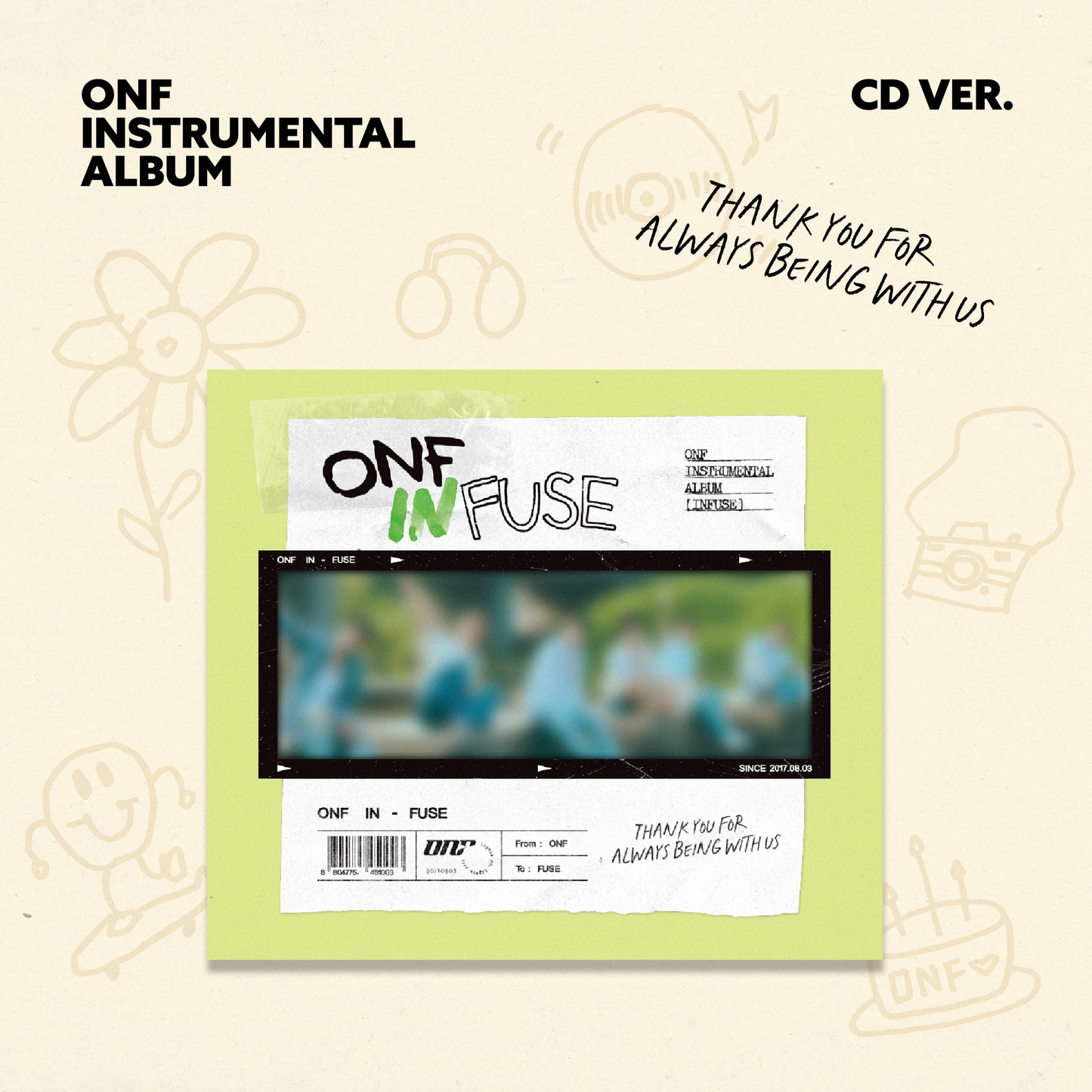ONF | INSTRUMENTAL ALBUM [INFUSE] (CD ver)