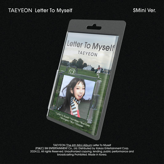 TAEYEON | 6TH MINI ALBUM | Letter To Myself (SMini Ver.)(SMART ALBUM)