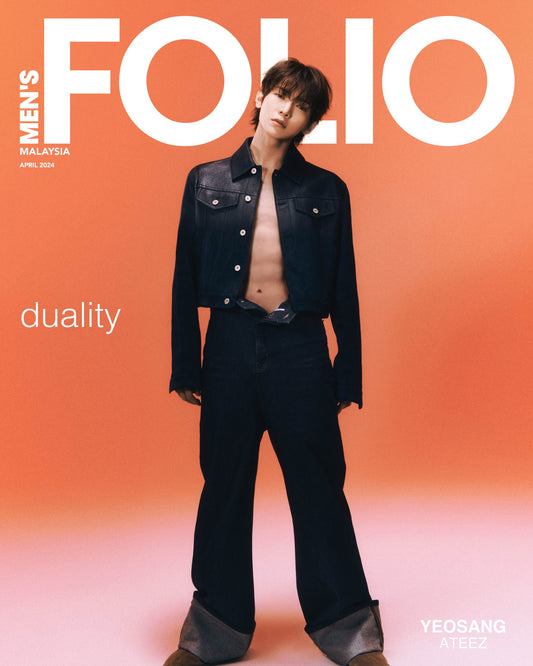 MEN'S FOLIO MALAYSIA | 2024 APR. | ATEEZ WOOYOUNG&YEOSANG COVER