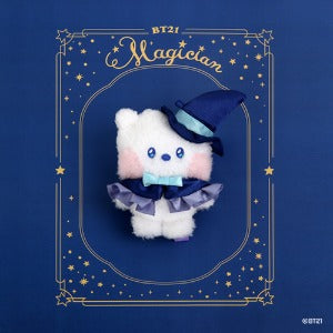 BT21 | minini - PLUSH KEYRING | MAGICIAN SMALL