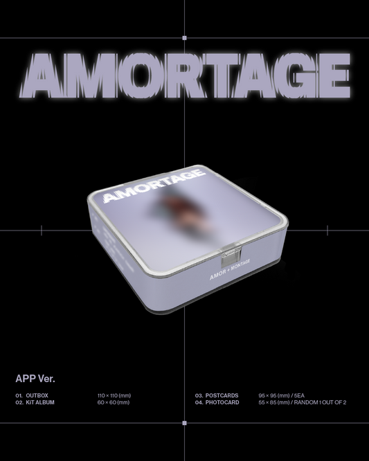 BLACKPINK | JISOO - Mini Album | AMORTAGE (APP Ver.)