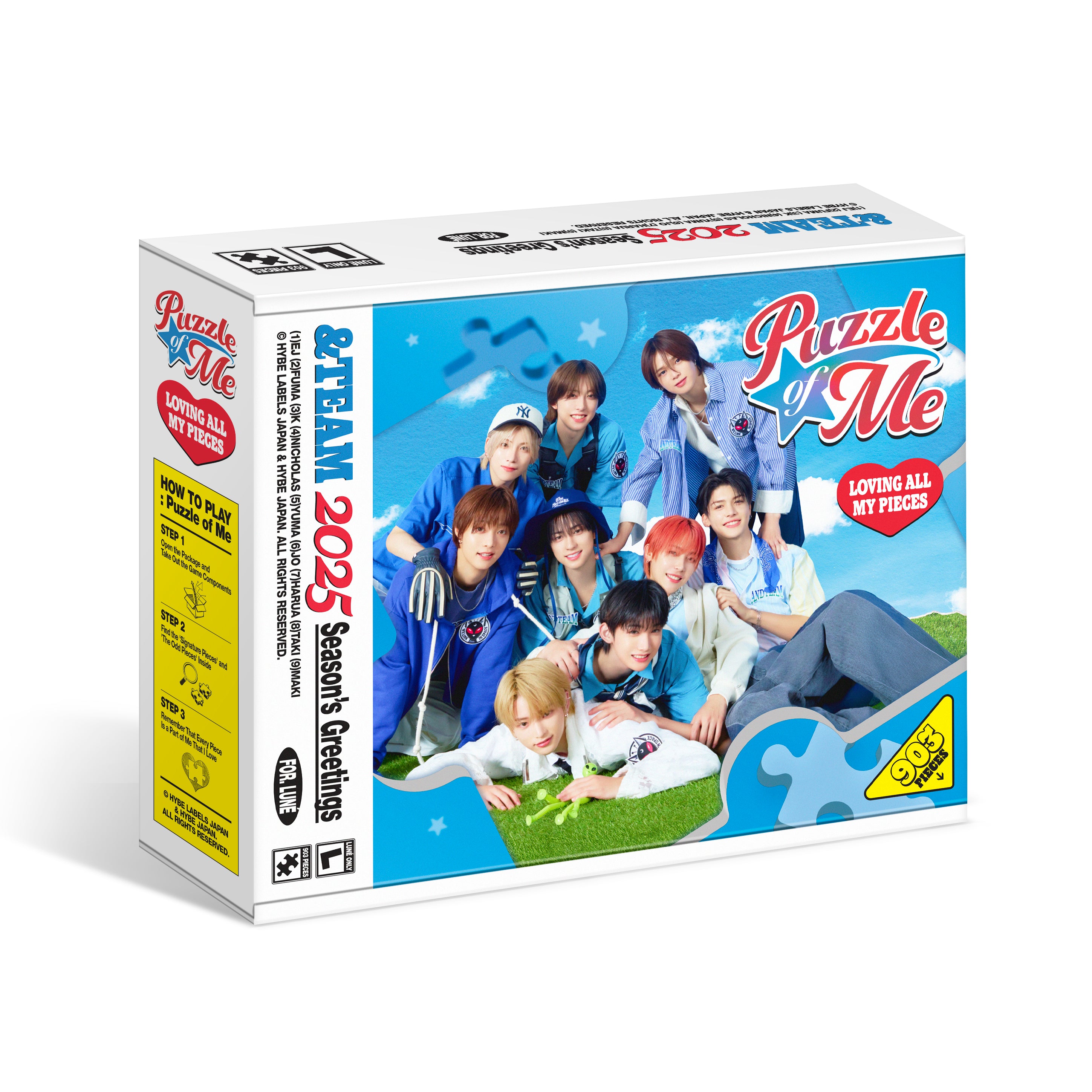 &TEAM 2025 SEASON'S GREETINGS [Puzzle of Me] | K-MONSTAR