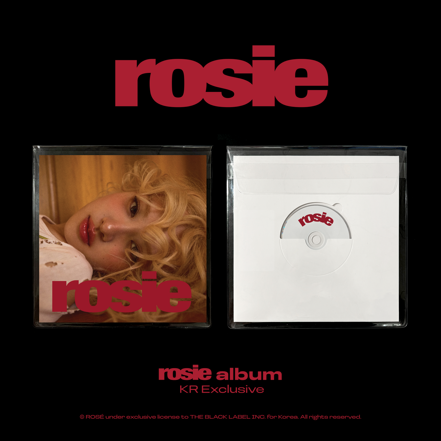 BLACKPINK | ROSÉ - first studio album | rosie (KR Exclusive)