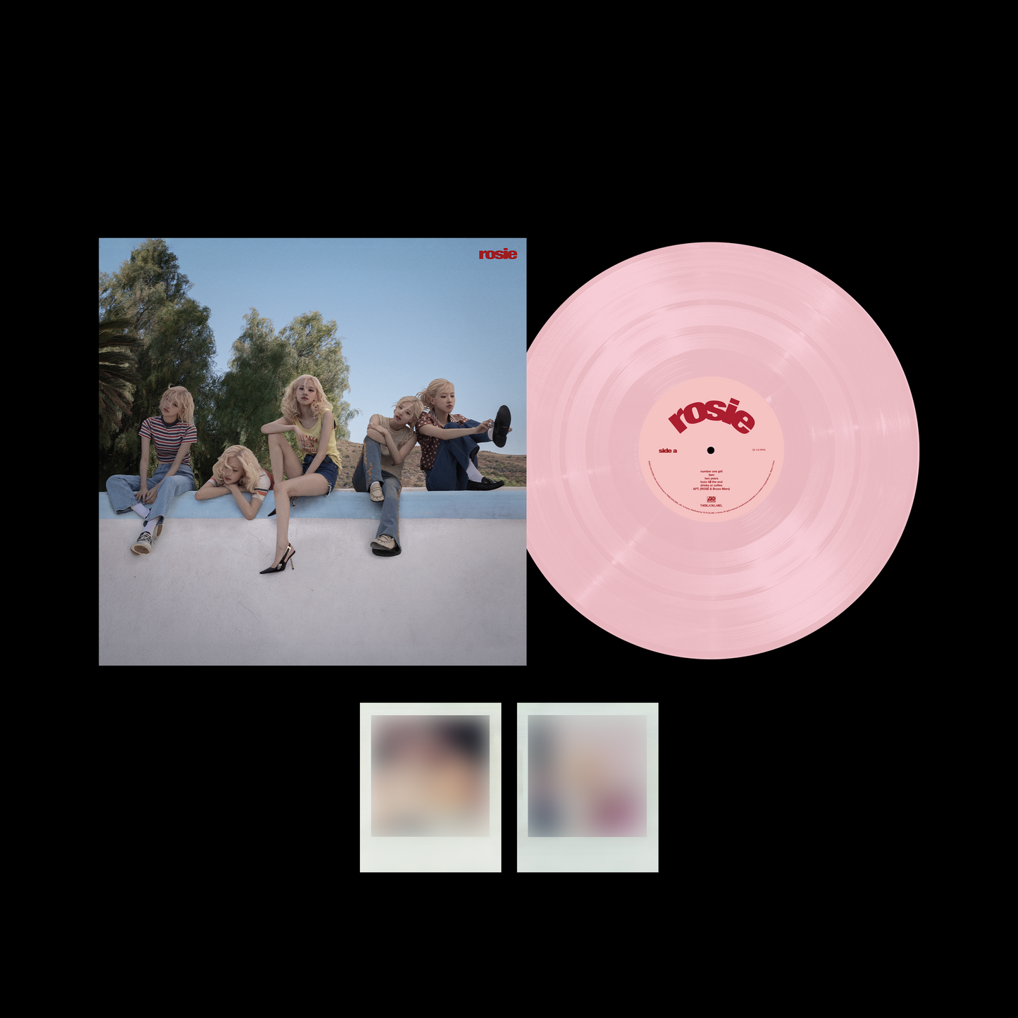 BLACKPINK | ROSÉ - first studio album vinyl (band cover)