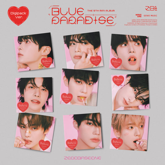 ZEROBASEONE | 5th Mini Album | BLUE PARADISE (Digipack Ver.)