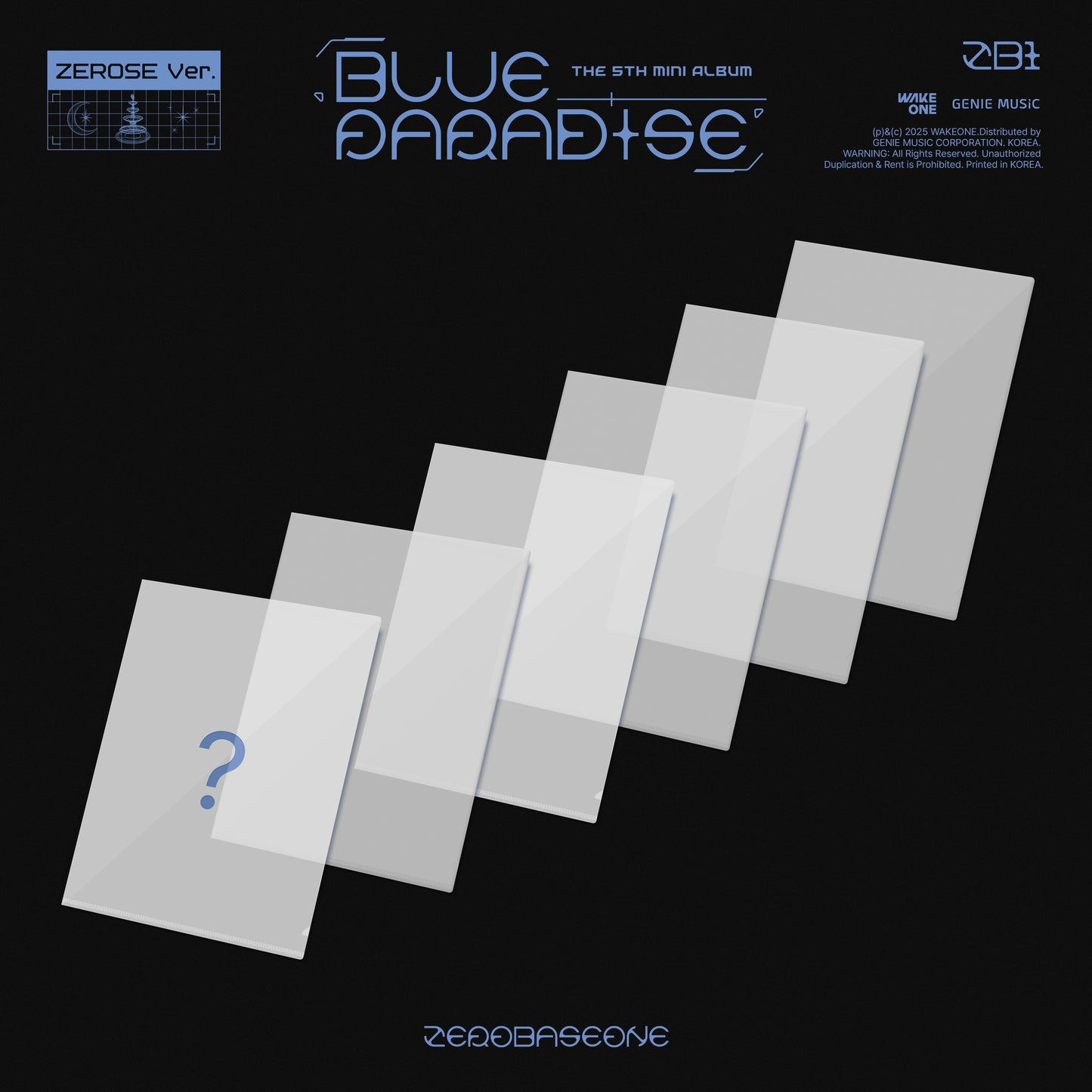 ZEROBASEONE | 5th Mini Album | BLUE PARADISE (ZEROSE ver.)