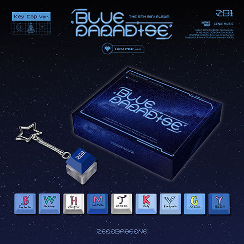 ZEROBASEONE | 5th Mini Album | BLUE PARADISE (Key Cap Ver.)