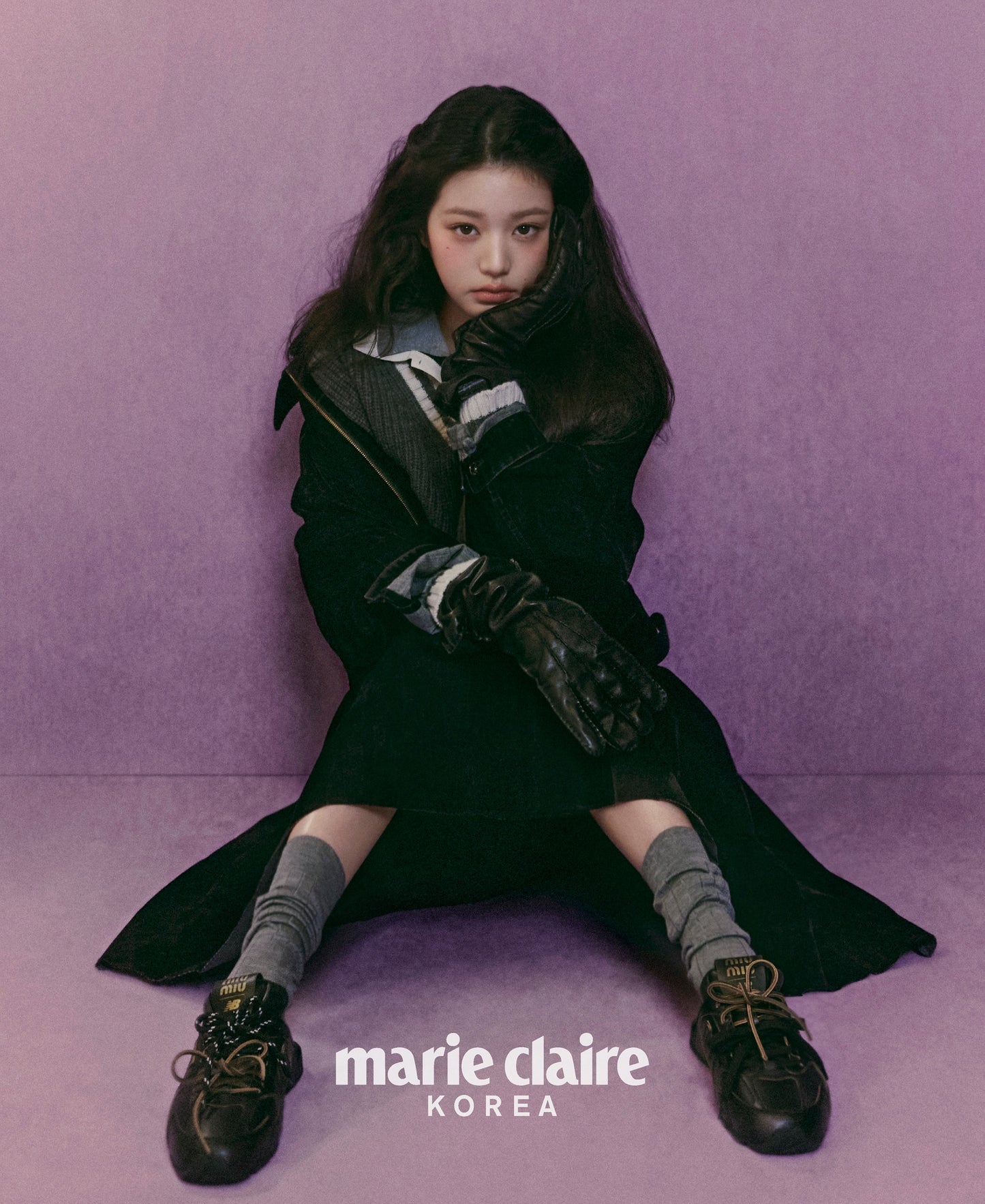 marie claire | 2025 JAN. | MODEL COVER RANDOM - STRAY KIDS FELIX, IVE JANG WON YOUNG PHOTOSHOOT