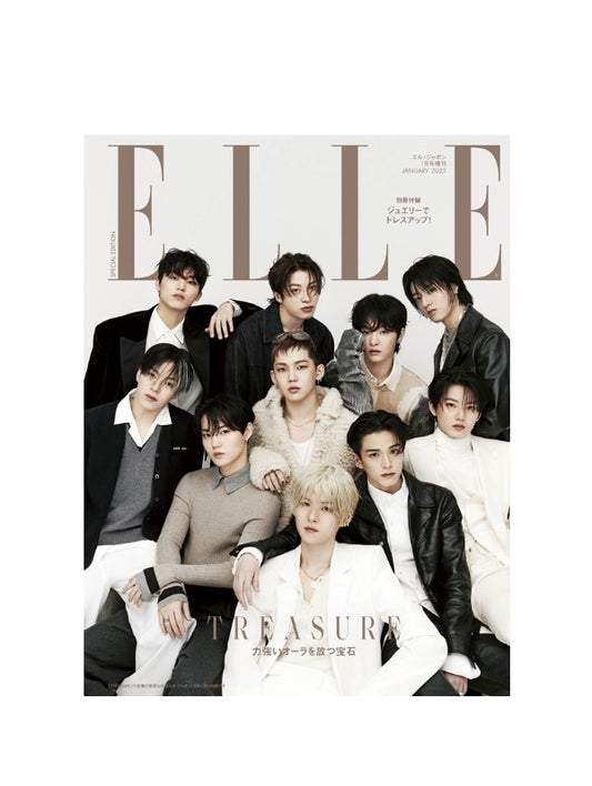 ELLE JAPAN | 2025 JAN. | TREASURE COVER