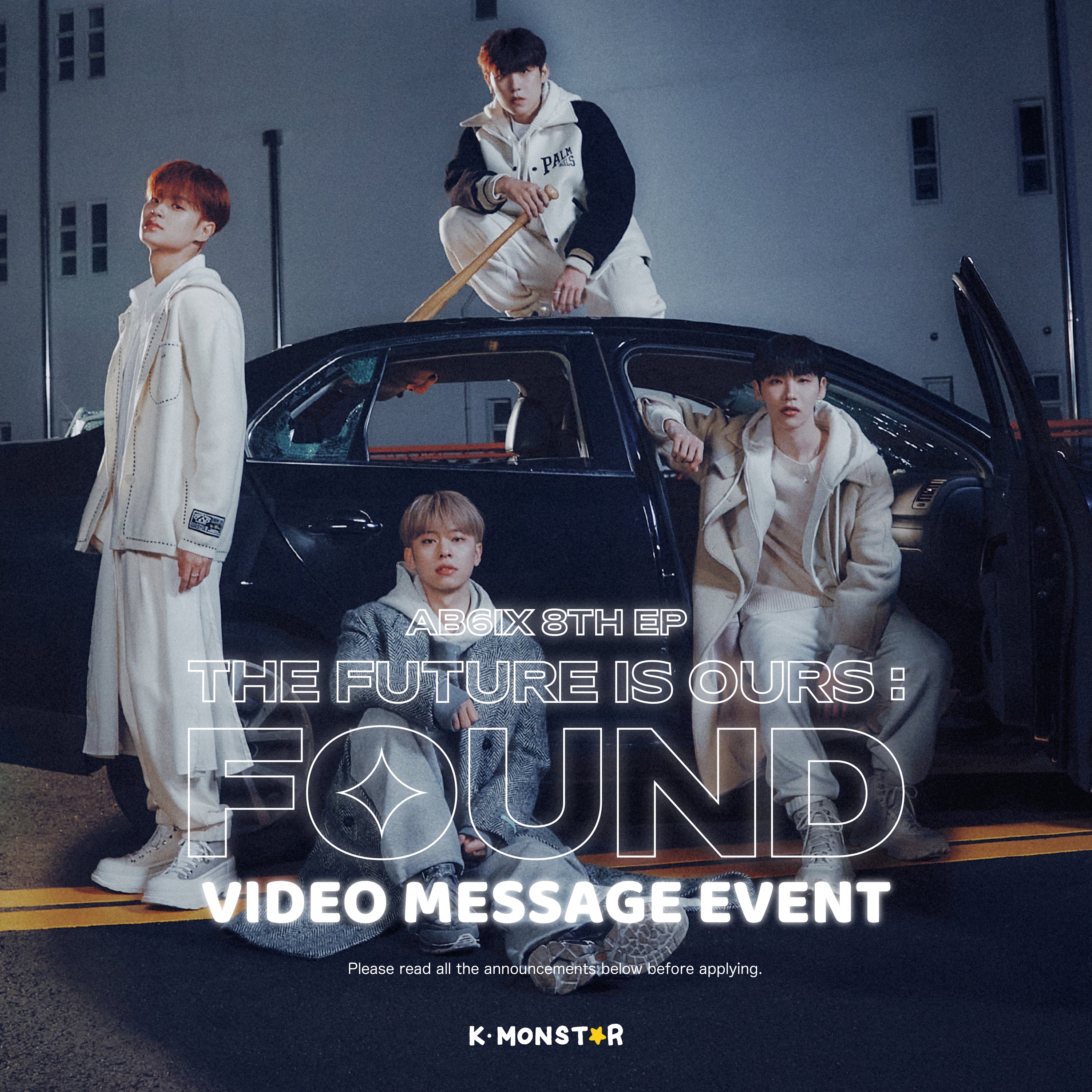 AB6IX | THE FUTURE IS OURS : FOUND [VIDEO MESSAGE & POLAROID EVENT]