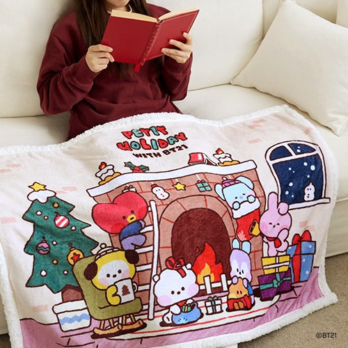 BT21 | minini | PETIT HOLIDAY BLANKET