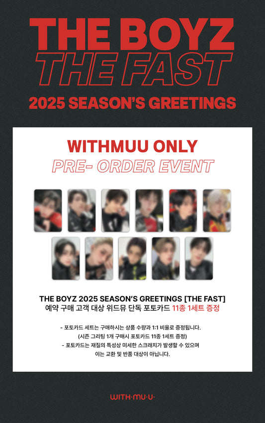 THE BOYZ | 2025 SEASON'S GREETINGS [THE FAST]