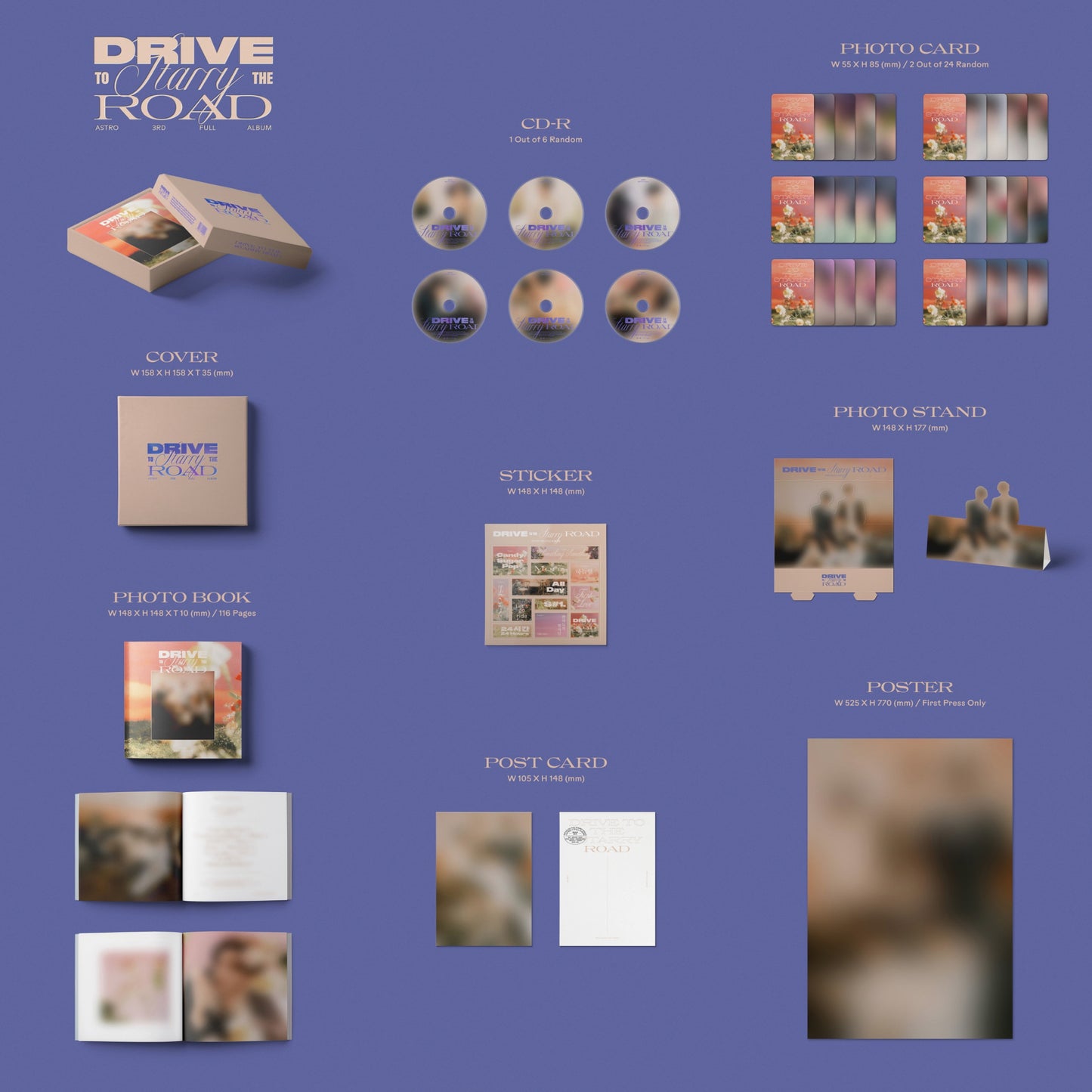 ASTRO | 3rd Full Album | DRIVE TO THE STARRY ROAD | SET