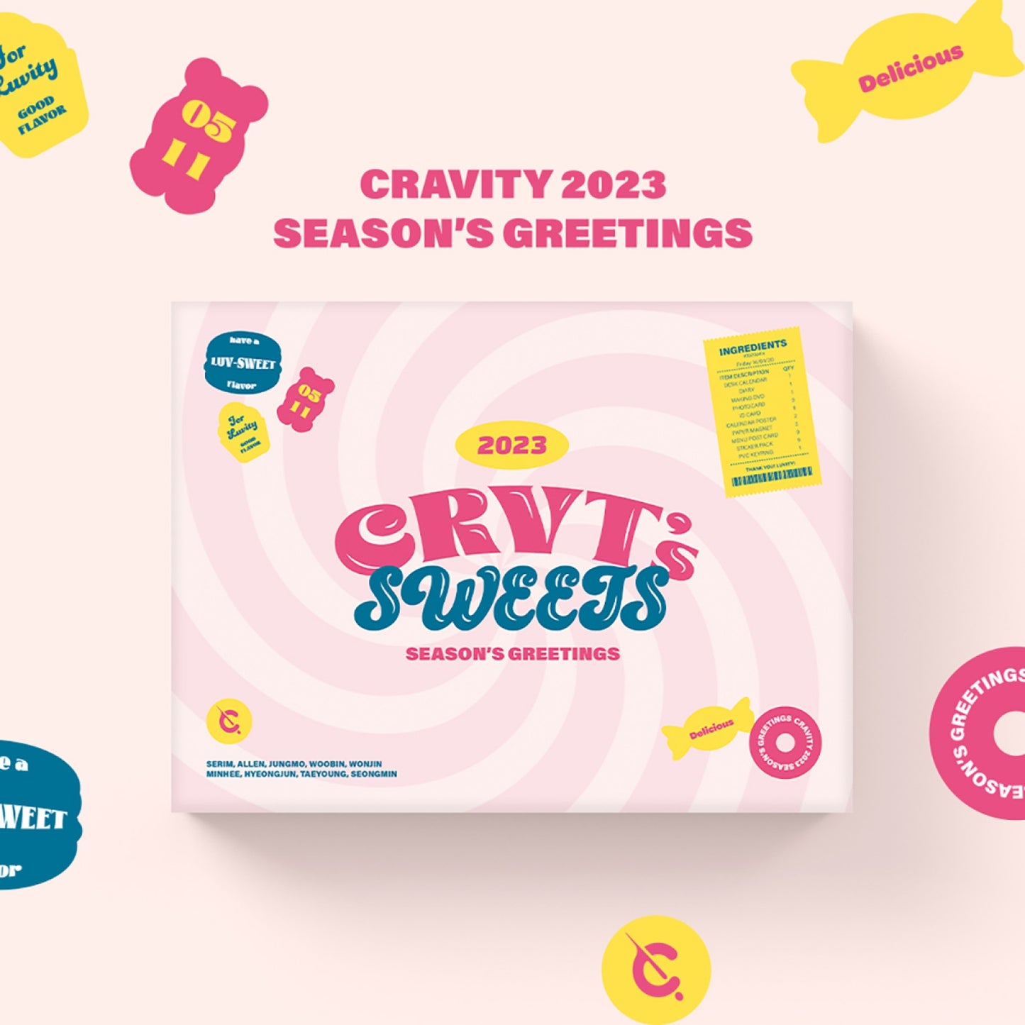 CRAVITY | 2023 SEASON'S GREETINGS - CRVT's SWEETS