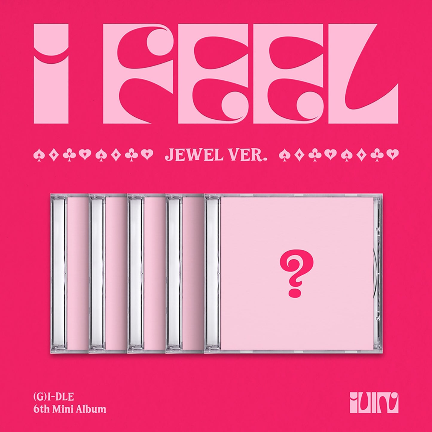 (G)I-DLE - I feel Jewel Case ver. | K-MONSTAR