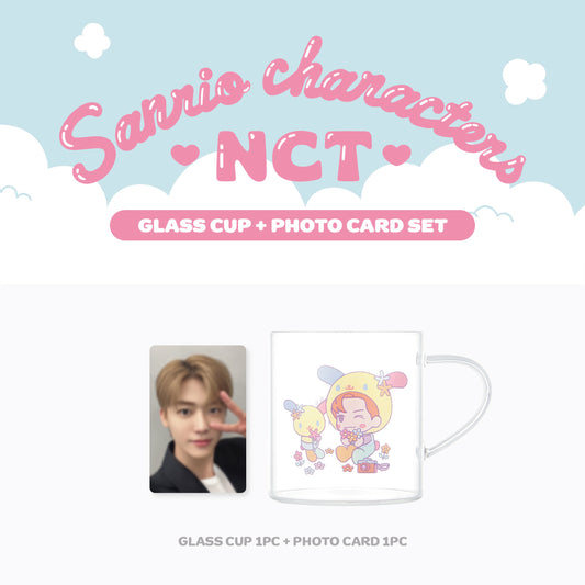 NCT | NCT X SANRIO | GLASS & PHOTOCARD SET