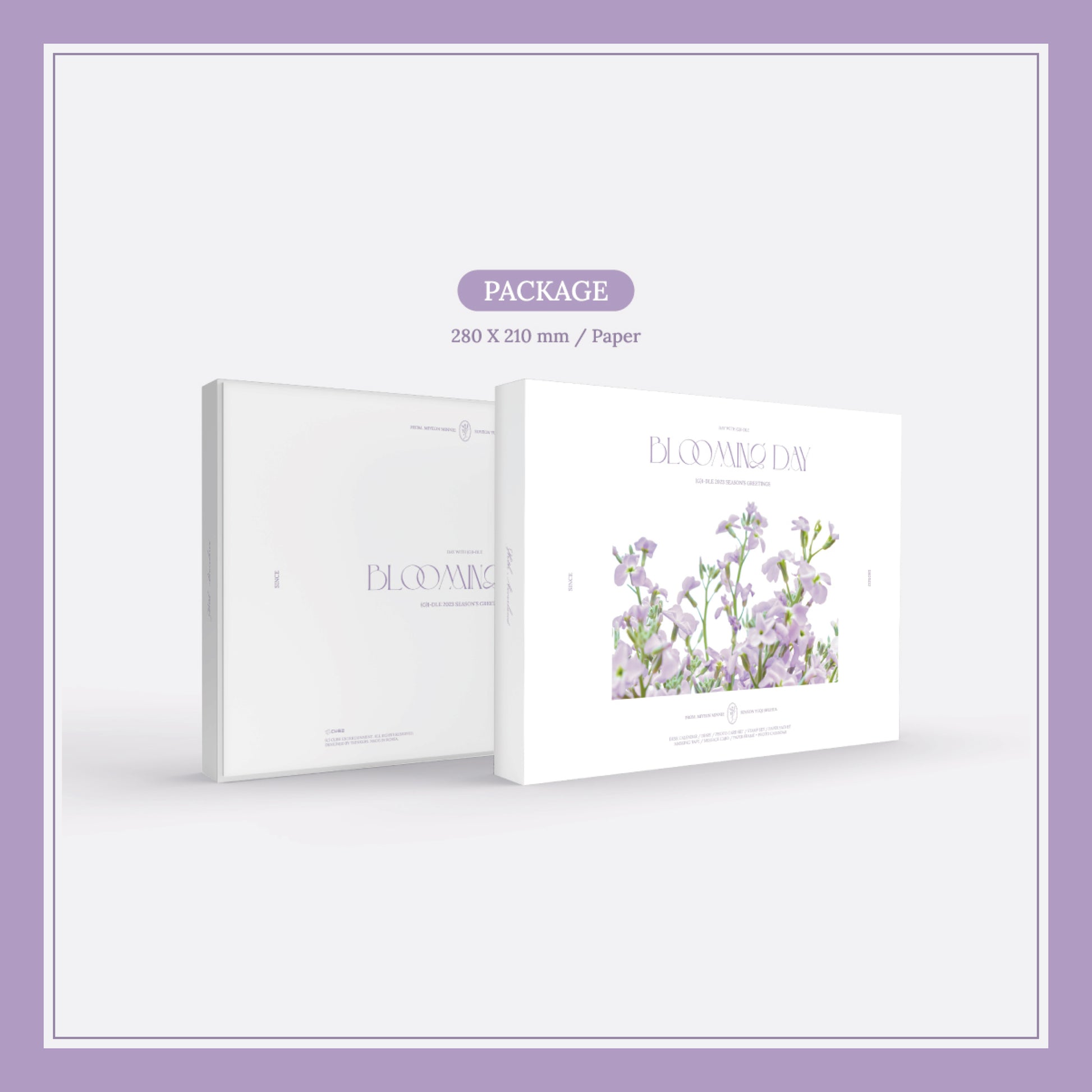 (G)I-DLE | 2023 SEASON'S GREETINGS - BLOOMING DAY