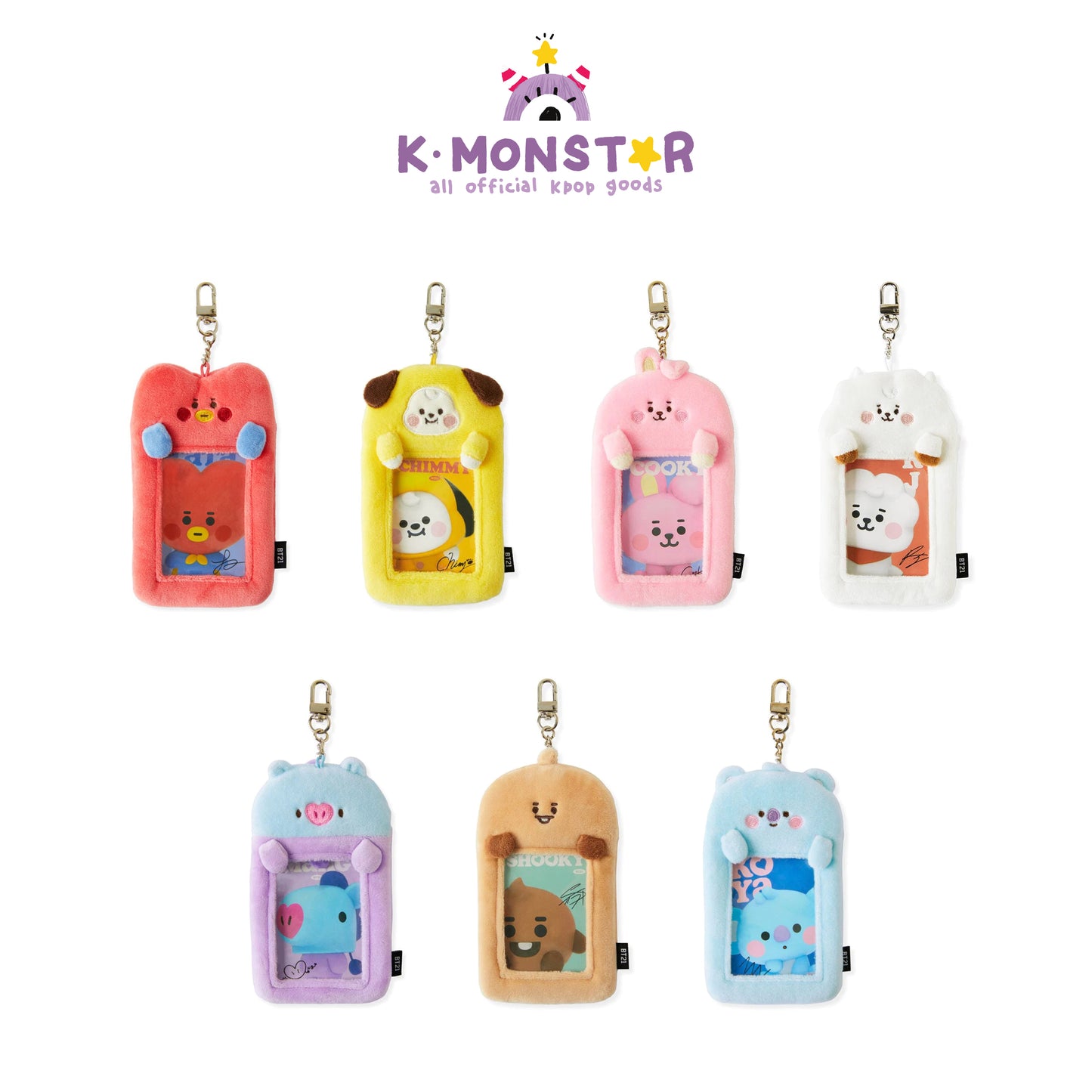 BT21 | BABY | STUDY WITH ME - PHOTO HOLDER KEYRING